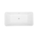 Empava 59" Freestanding Soaking Tub with Center Drain EMPV-59FT1511