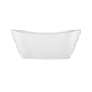 Empava 59" Freestanding Soaking Tub with Center Drain EMPV-59FT1518