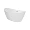 Empava 59" Freestanding Soaking Tub with Center Drain EMPV-59FT1518