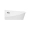 Empava 59" Freestanding Soaking Tub with Center Drain EMPV-59FT1518