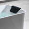 Empava 67" Freestanding Rectangle Whirlpool Bathtub with Center Drain EMPV-67AIS16