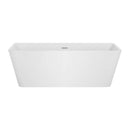 Empava 67" Freestanding Soaking Tub with Center Drain EMPV-67FT1516