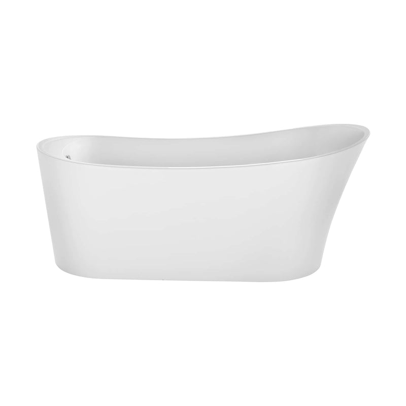 Empava 67" Freestanding Soaking Tub with Left Drain EMPV-67FT1528