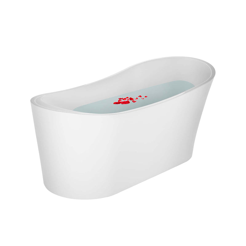 Empava 67" Freestanding Soaking Tub with Left Drain EMPV-67FT1528