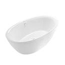 Empava 71" Freestanding Soaking Tub with Center Drain EMPV-71FT1503