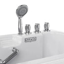 Empava 54" Alcove Soaking Walk-in Tub with Right Drain EMPV-54WIT09