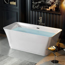 Empava 59" Freestanding Soaking Tub with Center Drain EMPV-59FT1511