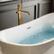 Empava 69" Freestanding Soaking Tub with Center Drain EMPV-69FT1603