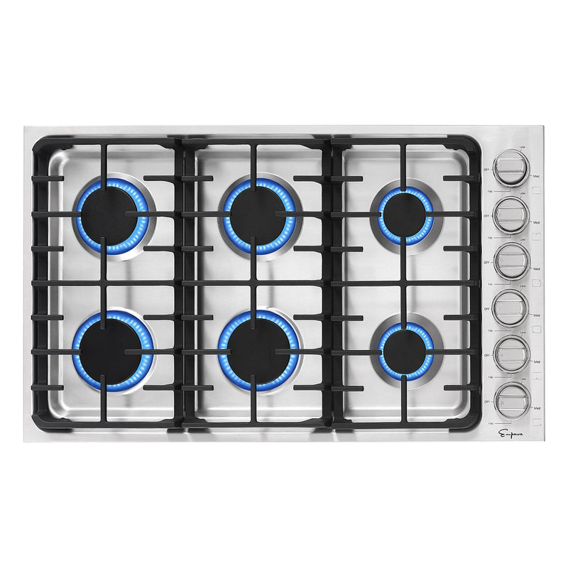 Empava 36 in. Built-in Gas Cooktop EMPV-36GC34