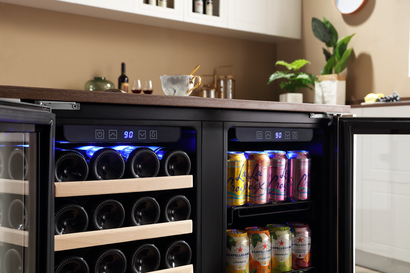 Empava Dual Zone Wine & Beverage Cooler Fridge EMPV-BR04D