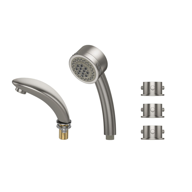 Empava Bathtub Faucet Fixtures For EMPV-67JT351LED Whirlpool Waterfall Tub ACC-351BB