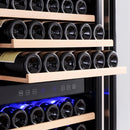 Empava Dual Zone Wine Cooler 70" Tall Wine Fridge EMPV-WC08D