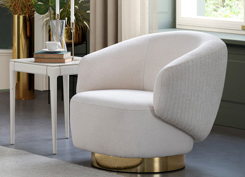 Whiteline Modern Living Erzin Swivel Chair CH1758F