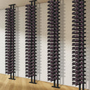 KingsBottle Floor-To-Ceiling Mounted Wine Rack | One-Sided FTC2540S-21