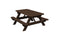 A&L Furniture Co. 4' Amish-Made Cedar Kids Picnic Table AL100C