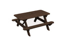 A&L Furniture Co. 4' Amish-Made Cedar Kids Picnic Table AL100C