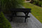 A&L Furniture Co. 4' Amish-Made Pine Kids Picnic Table AL100