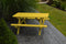 A&L Furniture Co. 4' Amish-Made Pine Kids Picnic Table AL100