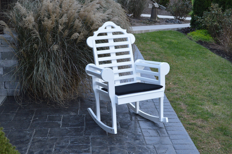 A&L Furniture Co. Weather-Resistant Acrylic Cushions for Porch Rockers AL1013