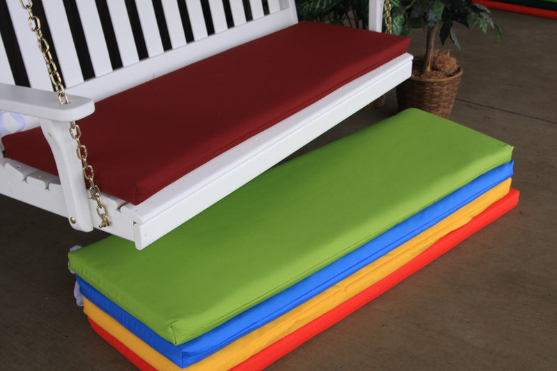 A&L Furniture Co. Weather-Resistant Acrylic Cushions for Benches, Gliders and Porch Swings AL1014