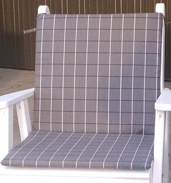 A&L Furniture Co. Weather-Resistant Full Chair Cushions for Chairs, Gliders and Chair Swings AL1023