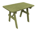 A&L Furniture Co. Amish-Made Pine Traditional Picnic Tables AL141