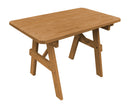 A&L Furniture Co. Amish-Made Pine Traditional Picnic Tables AL141