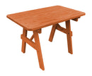 A&L Furniture Co. Amish-Made Pine Traditional Picnic Tables AL141