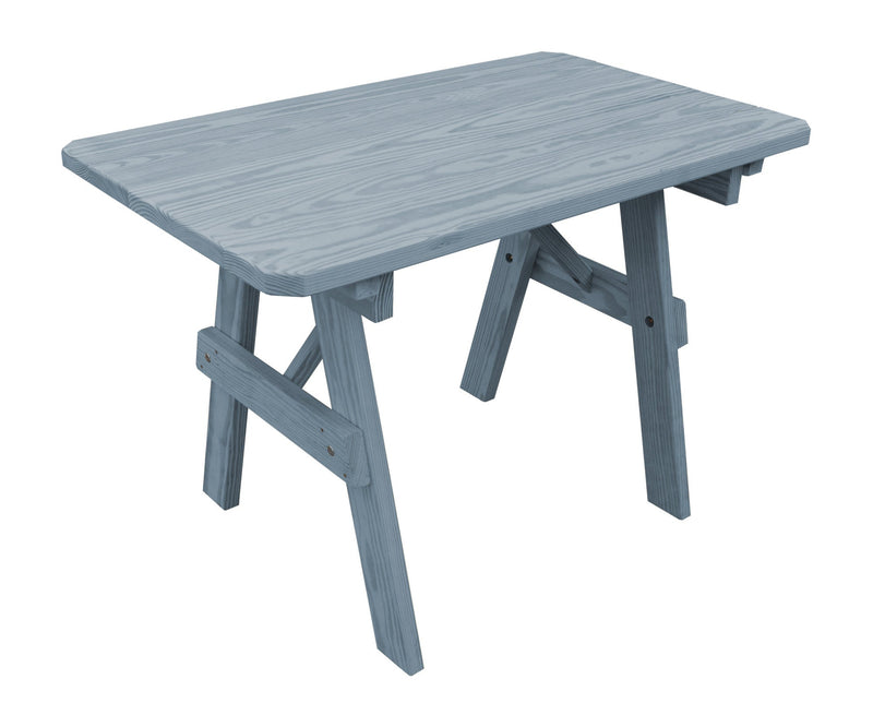 A&L Furniture Co. Amish-Made Pressure-Treated Pine Traditional Picnic Tables AL141PT