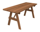 A&L Furniture Co. Amish-Made Cedar Traditional Picnic Tables AL141C