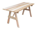 A&L Furniture Co. Amish-Made Cedar Traditional Picnic Tables AL141C