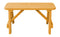 A&L Furniture Co. Amish-Made Stained Pine Traditional A-Frame Benches AL152