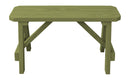 A&L Furniture Co. Amish-Made Pressure-Treated Pine Traditional A-Frame Benches AL152PT