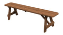 A&L Furniture Co. Amish-Made Cedar Traditional A-Frame Benches AL152C