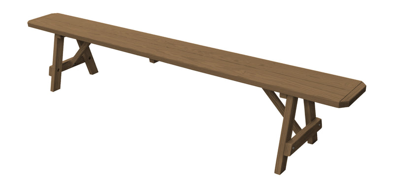 A&L Furniture Co. Amish-Made Pressure-Treated Pine Traditional A-Frame Benches AL152PT