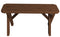 A&L Furniture Co. Amish-Made Cedar Cross-Leg Benches AL162C