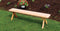 A&L Furniture Co. Amish-Made Cedar Cross-Leg Benches AL162C