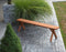 A&L Furniture Co. Amish-Made Cedar Cross-Leg Benches AL162C