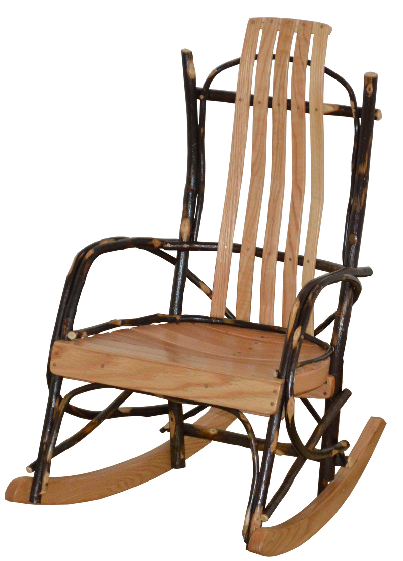 A&L Furniture Co. Amish-Made Hickory Child's Rocker AL2010