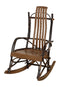 A&L Furniture Co. Amish-Made Hickory Child's Rocker AL2010