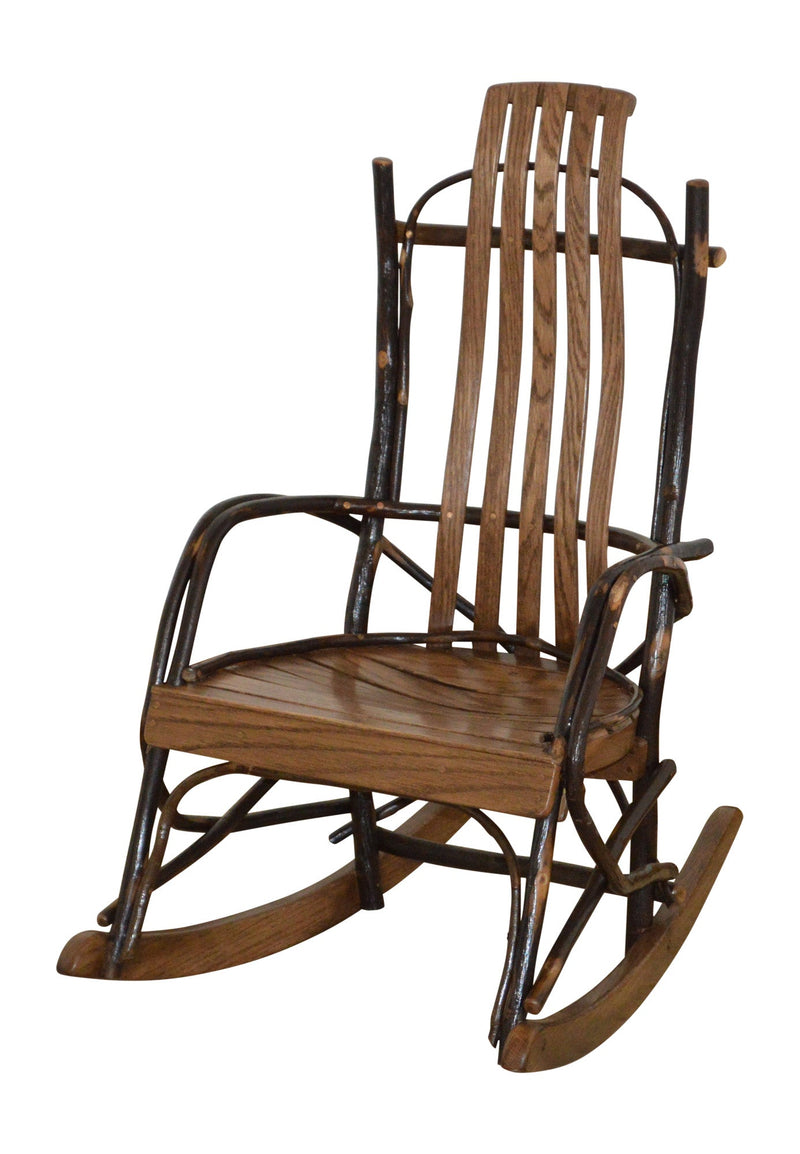 A&L Furniture Co. Amish-Made Hickory Child's Rocker AL2010