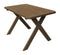 A&L Furniture Co. Amish-Made Pine Cross-Leg Picnic Tables AL201