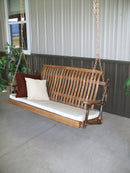 A&L Furniture Co. Amish-Made Hickory Porch Swings AL2040