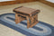 A&L Furniture Co. Amish-Made Hickory Gliding Ottoman AL2120