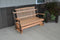 A&L Furniture Co. Amish-Made Hickory Porch Gliders AL2140