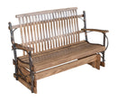 A&L Furniture Co. Amish-Made Hickory Porch Gliders AL2140