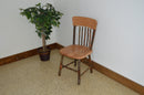 A&L Furniture Co. Amish-Made Hickory Panel Back Dining Chairs AL2501