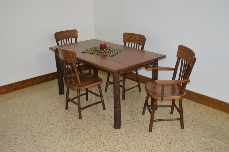 A&L Furniture Co. Amish-Made Hickory Farm Tables AL2721