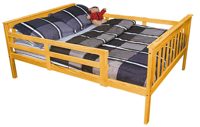 A&L Furniture Co. VersaLoft Full Mission Bed with Safety Rails AL3130