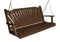 A&L Furniture Co. Amish-Made Cedar Fanback Porch Swings AL382C